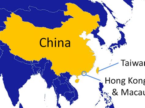 Peta hongkong dan taiwan  Lalu, apa
